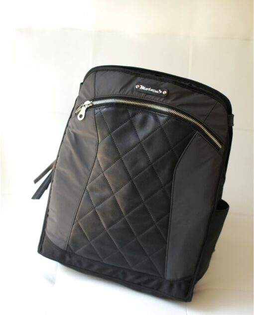 Lauren: Black backpack