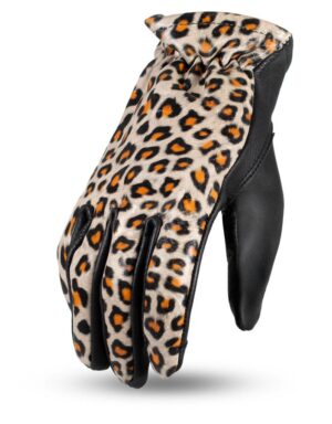 Roper Women's Gloves - Cheetah/Black