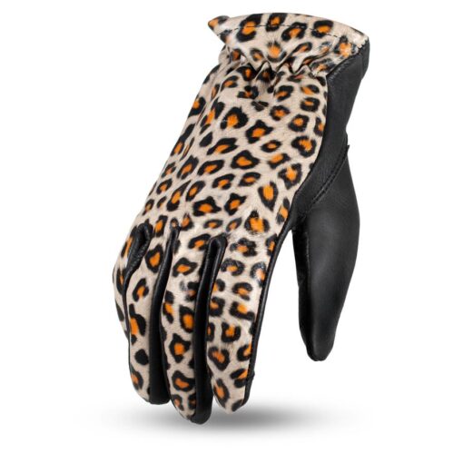 Roper Women's Gloves - Cheetah/Black