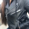 Ryman Women's Leather Motorcycle Jacket